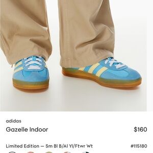 Indoor gazelle shoes size 7.5. Worn once